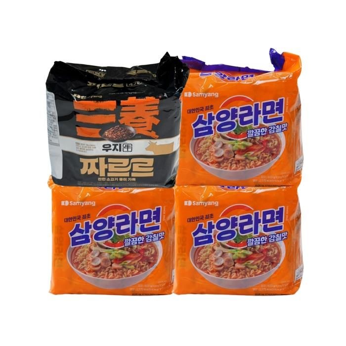 삼양라면 3개 + 짜르르 1개 4입 x4개 봉지라면