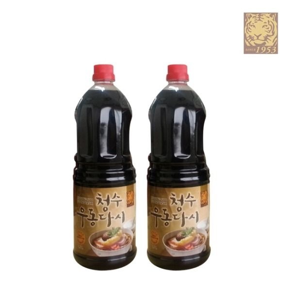 청수식품 [패션플러스][청수식품]청수 우동다시 1.8L 2개