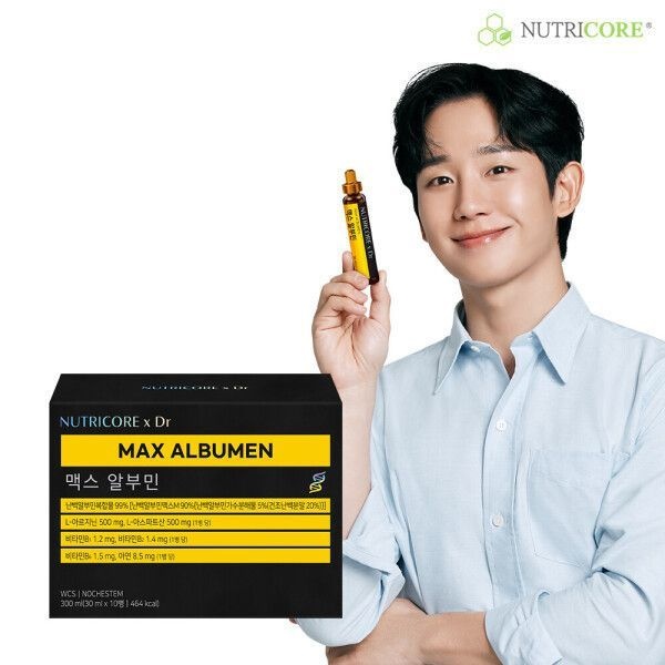 뉴트리코어 x Dr 맥스 알부민 1박스(10병)