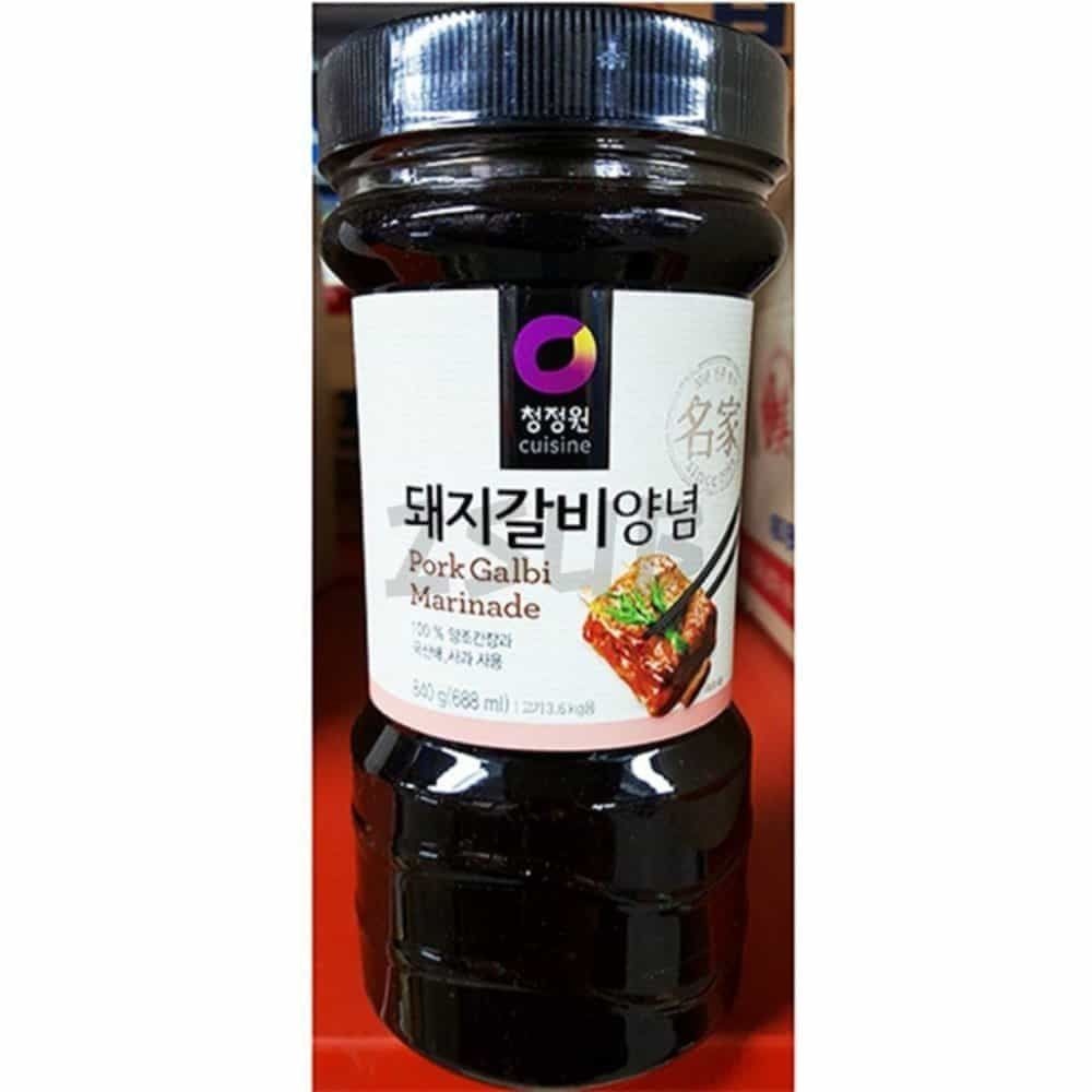 둘섭 돼지갈비양념 대상 840G X12 소갈비소스 갈비찜양념 등갈비소스 소갈비양념