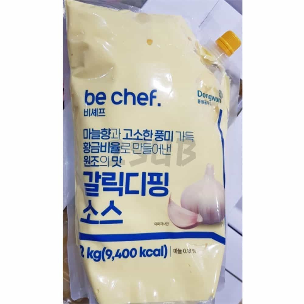 둘섭 갈릭딥핑 비셰프 냉장 2K 나초소스 브리또소스 또띠아소스 피자소스