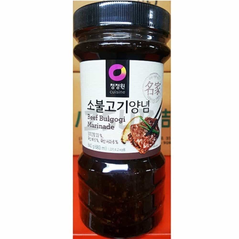 둘섭 소불고기양념 대상 840G X12 갈비찜소스 돼지갈비소스 돼지불고기소스 LA갈비양념