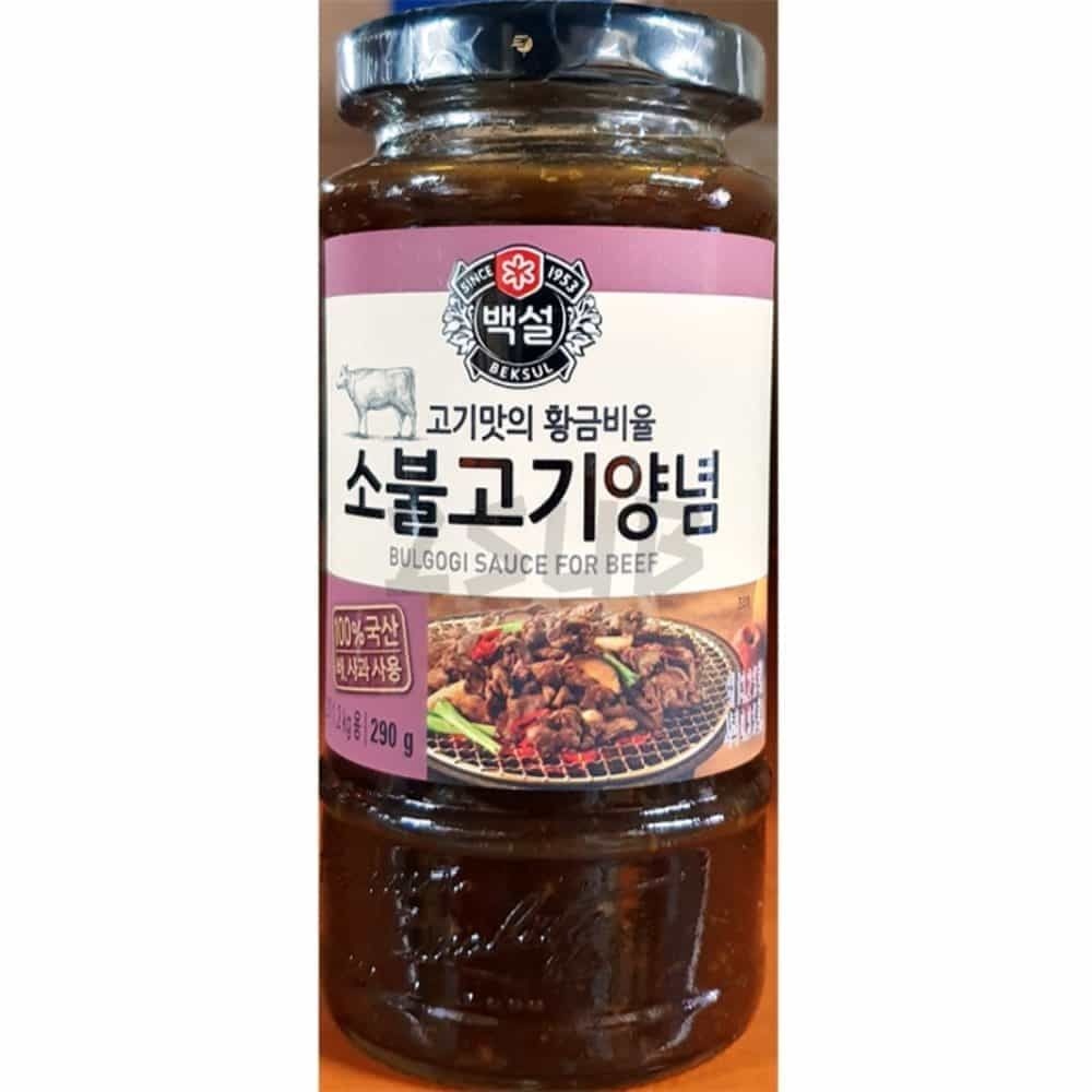 둘섭 소불고기양념 백설 290G LA갈비소스 갈비찜소스 돼지불고기양념 돼지불고기소스