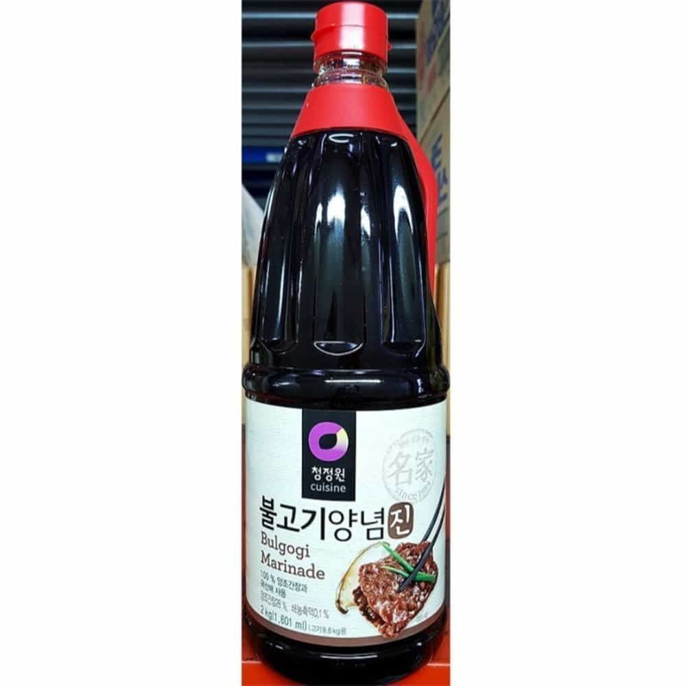 둘섭 소불고기양념 청정원 2KG X8 등갈비소스 갈비찜양념 등갈비양념 소갈비양념