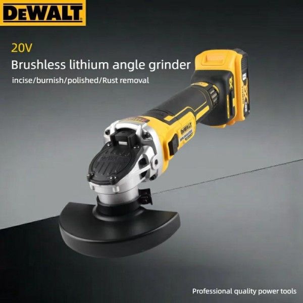 DEWALT DCG405 125mm 플랫 헤드 앵글 그라인더 베어 머신