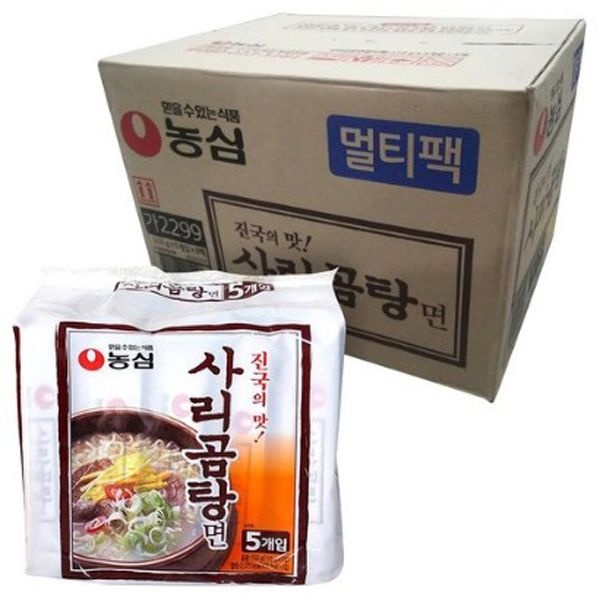 농심 사리곰탕면 봉지 110g 40입