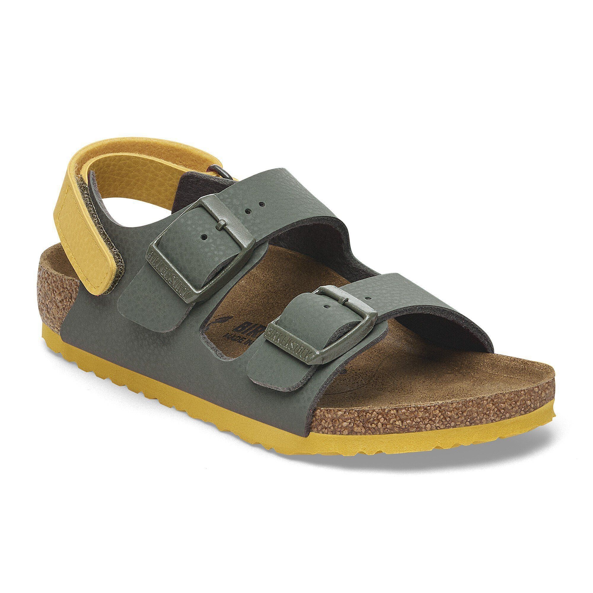 [해외] BIrkenStock 스탁 밀라노 버코-플로어 - 데저트 소일 타임-오커 [1029378]