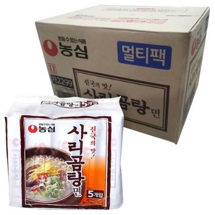 농심 사리곰탕면 봉지 110g 40입