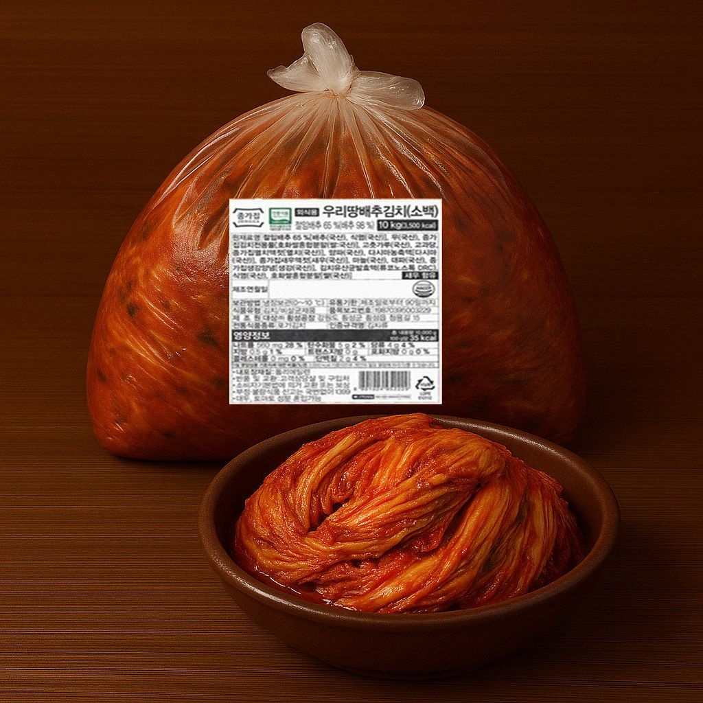 종가 대상 종가 포기김치 소백 10kg