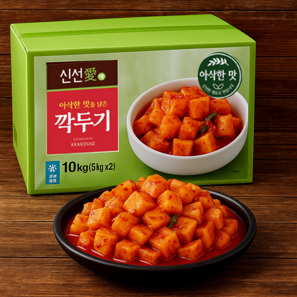 신선애 대상 신선애 깍두기 10kg