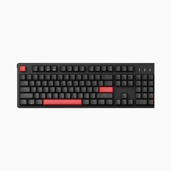 Keychron 유선 기계식키보드 Lemokey X3 블랙 RED LED 매크로 게이밍 적축 4053427