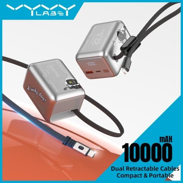 10000mAh 22.5W 미니 보조배터리 고속 충전 파워뱅크 외장