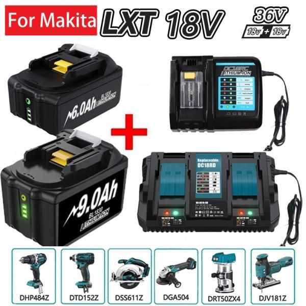 Makita 18V 배터리 용 BL1860 BL1850B BL1860b