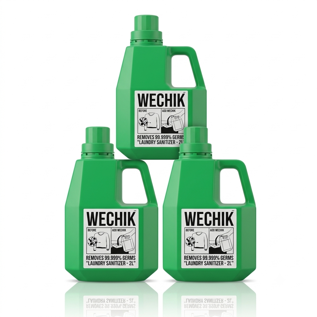 위칙 소독 섬유유연제 무향, 2L, 3개