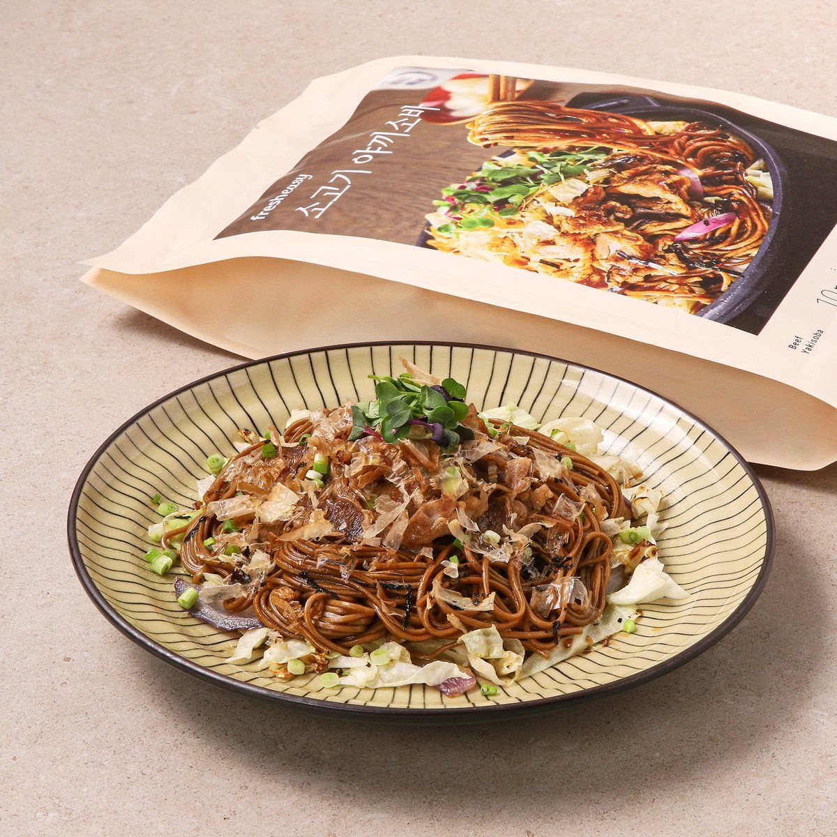 프레시지 소고기 야끼소바(2인분) 407.7g