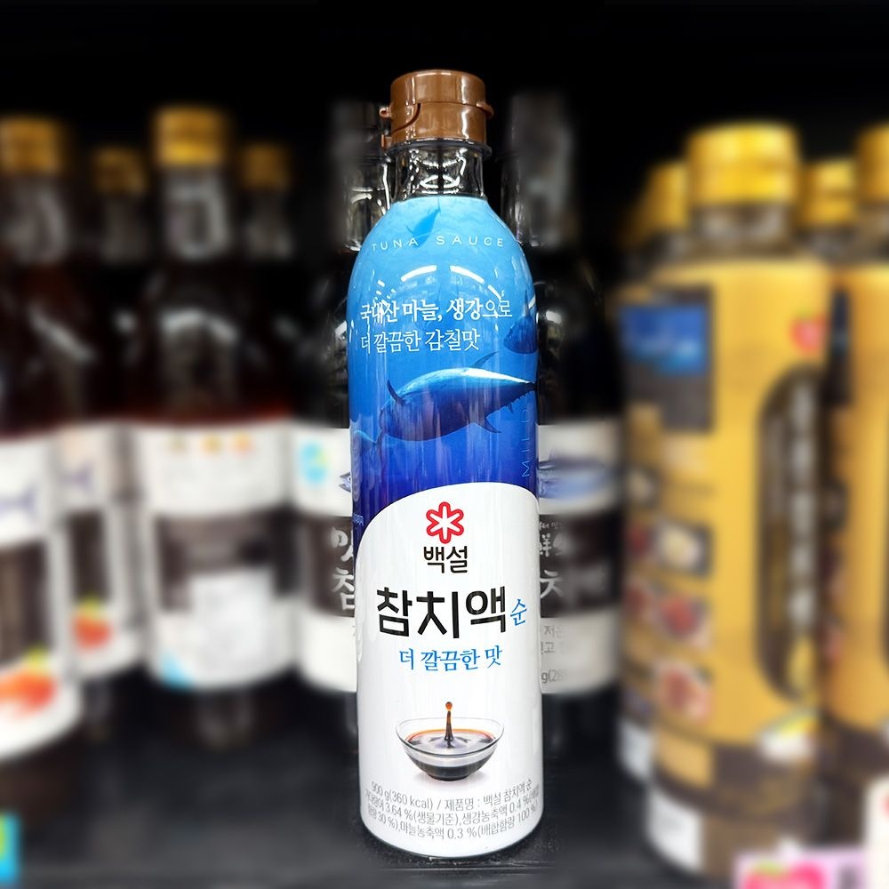 CJ 백설 참치액 순 더깔끔한맛 900g