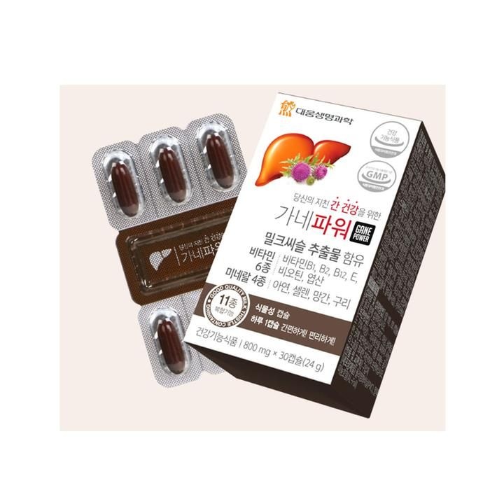 대웅생명과학 가네파워 (800mgX30캡슐) 3박스(총3개월분)