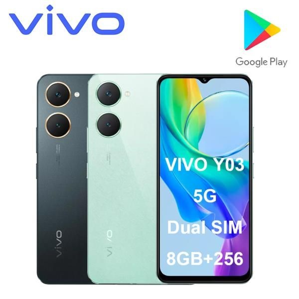 2026 신형 VIVO Y03 스마트폰 오리지널 고성능 칩 6.56인치