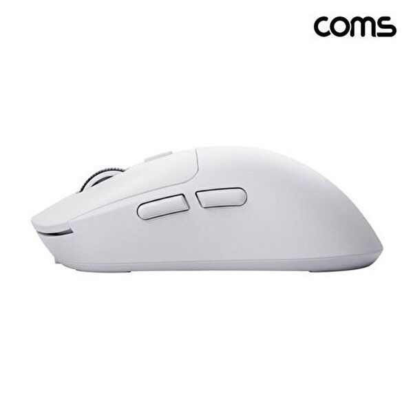 고품질 블루투스 5.1 2.4Ghz 듀얼모드 마우스 White 충전식 조용한 가벼운 사용감 WFQQSJL