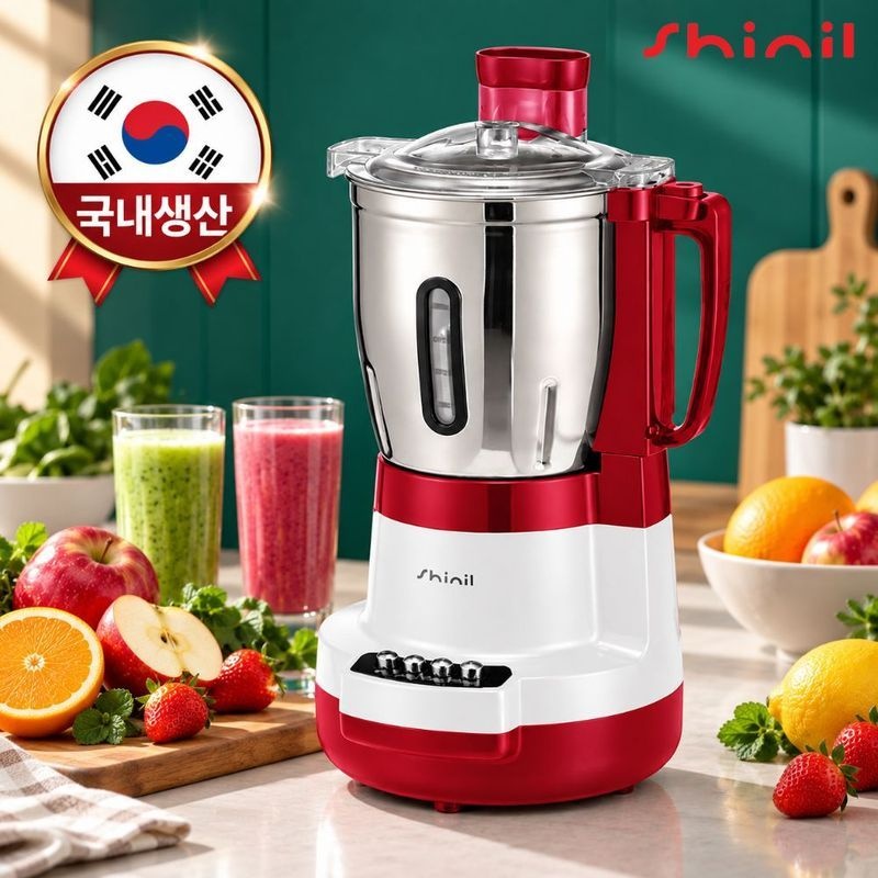 국산 신일 대형 믹서기 4.5L 스텐 대용량 분쇄기 SMX-WH4500/N
