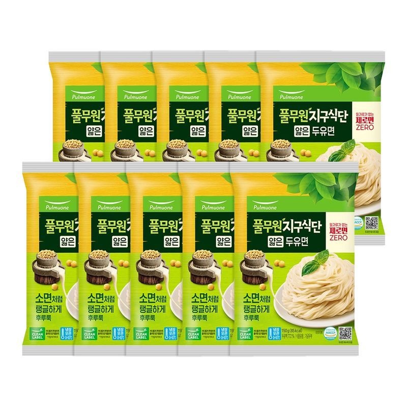 풀무원 얇은두유면(150g) x 10봉
