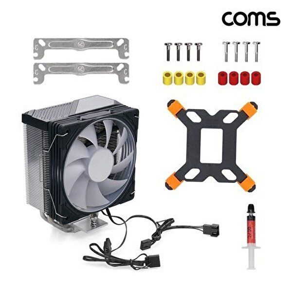 고품질 CPU 쿨러 120mm ARGB CPU 공용 온도확인 디스플레이 CPU쿨러120mm CPU120mm쿨러 WFQQSYO