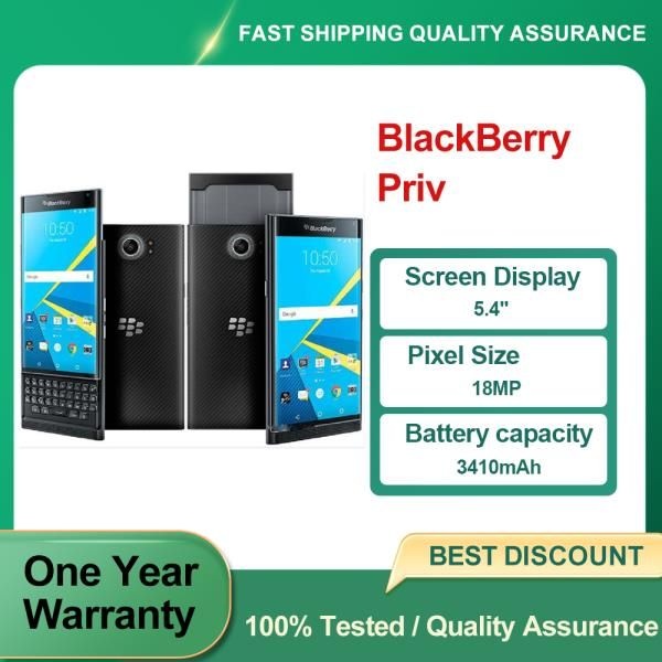 오리지널 블랙베리 프리브 4G 휴대폰 5.4인치 18MP WiFi