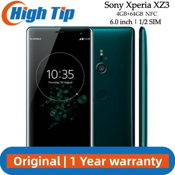 잠금 해제된 오리지널 Sony Xperia XZ3 4G LTE 휴대폰