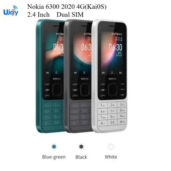 노키아 6300 2020 4G(KaiOS) 네트워크 언락 2.4인치