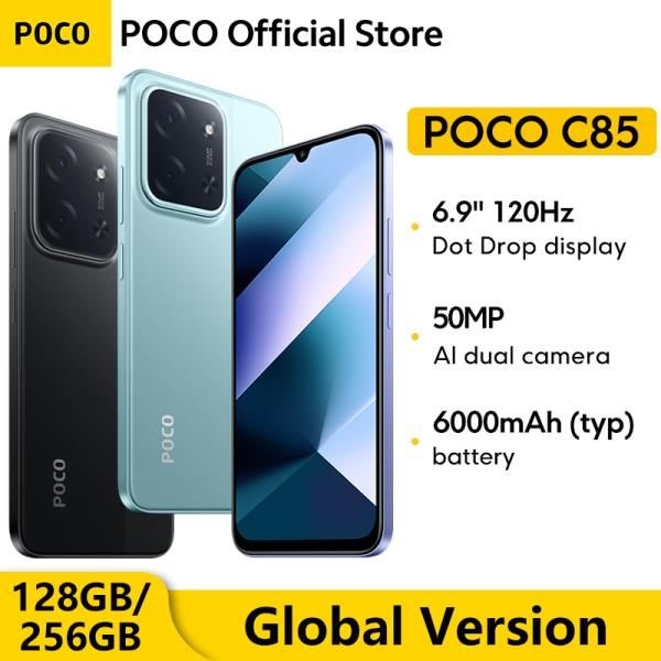 POCO C85 글로벌 버전 스마트폰 NFC 128GB 256GB