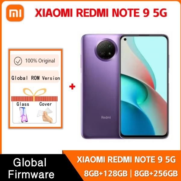 글로벌롬 정품 샤오미 레드미 노트 9 5G 8GB 256GB 스마트폰