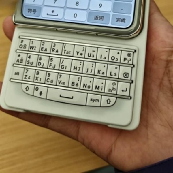 블랙베리 Q10 블루투스 키보드 삼성 Z플립 폰 케이스용 맞춤형 풀