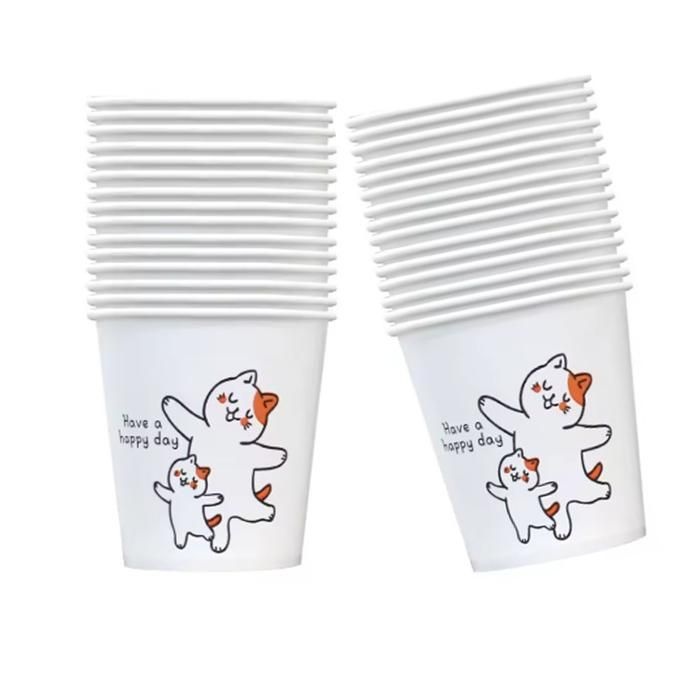 페이퍼맥스 NEW 고양이 종이컵 1000개_