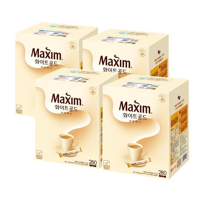 맥심 화이트골드 280Tx4개입 총 1120T