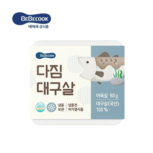 베베쿡 [보리보리]다짐 대구살 1개 80g