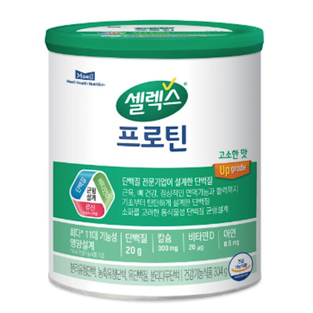 셀렉스 프로틴 고소한맛 304g x 6통