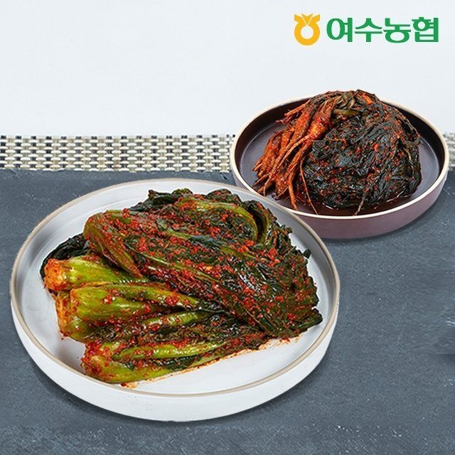 [여수농협] 여수돌산 갓김치 2kg+고들빼기1kg