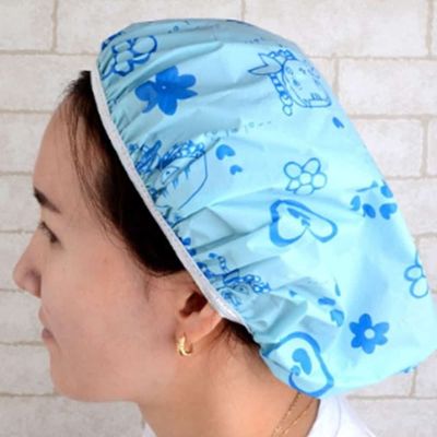 大人用サウナ帽子ビニール防水ヘアキャップシャワーバス大人