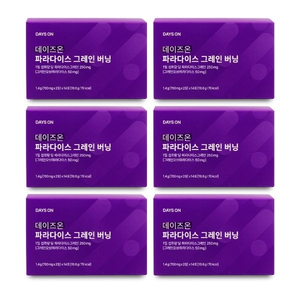 데이즈온 파라다이스 그레인 버닝 700mg x 14포 X 6박스 I