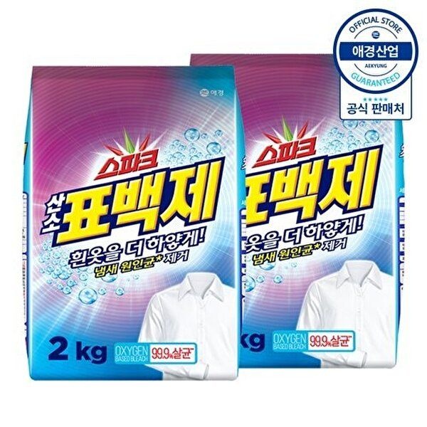 애경 [애경]스파크 산소표백제 리필 2kg ,2개