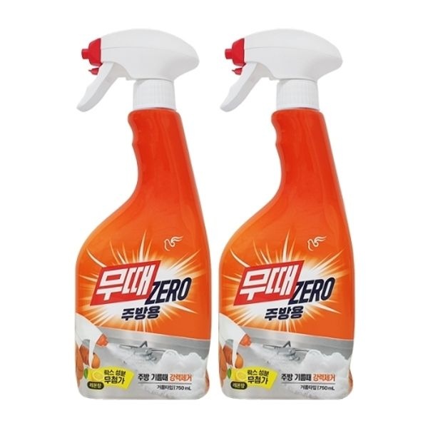피죤 무때제로 주방용 세정제 750ml x2