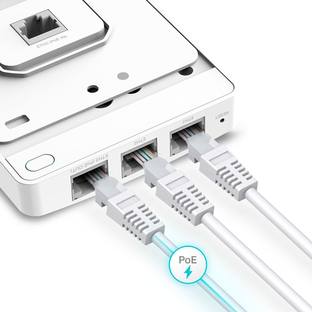 티피링크 Omada SDN솔루션 EAP615-Wall Wi-Fi6 AX1800 벽면형 AP