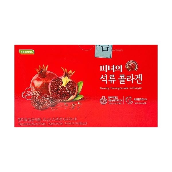 로지나 미녀의 석류콜라겐 25g x 25포 1개 - WAO -