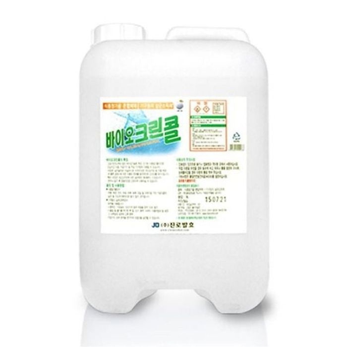 주방기구 살균소독 바이오크린콜 75% 9L 대용량 에탄올 소독제 식품제조공장 음식점