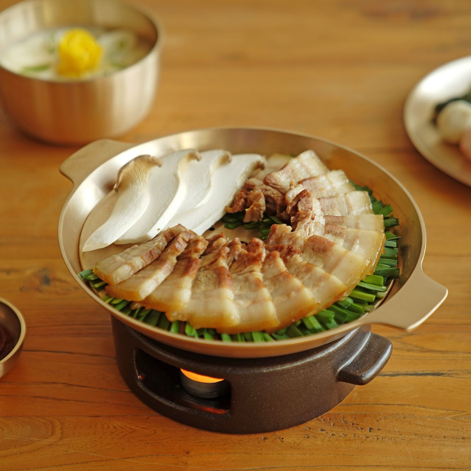 [롯데백화점] 놋담 방짜유기 스티머 수육기