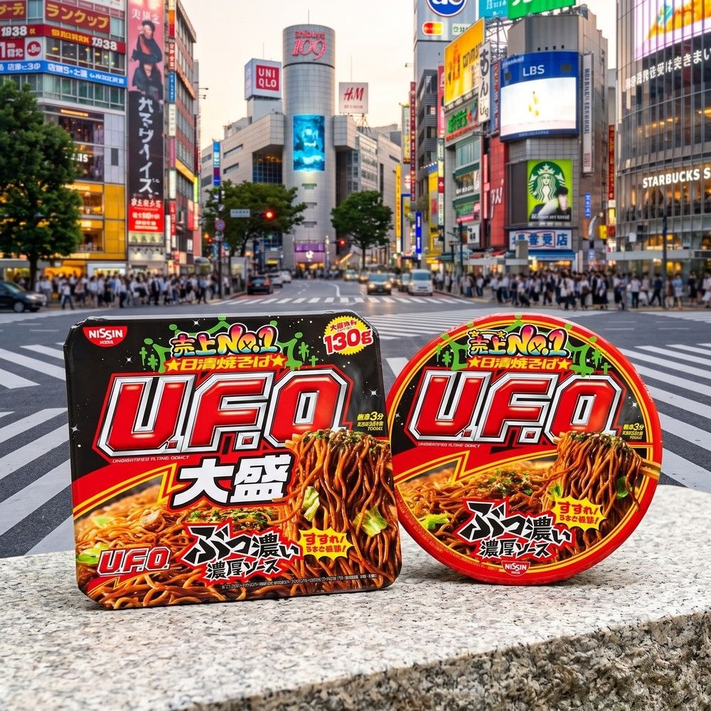 [해외] 일본 라멘 닛신 야까소바 UFO 컵라면 삼계탕육개장사발면 불닭볶음면 12개