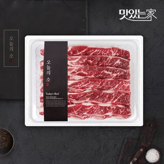 [맛있는]꽃갈비를 품은 블랙앵거스 LA갈비 2/3/4키로 선물세트