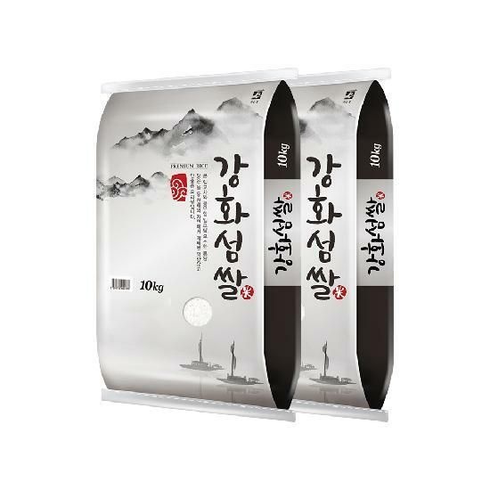 [더프레시] 26년 햅쌀 강화섬쌀  단일미 10kg+10kg (상등급)