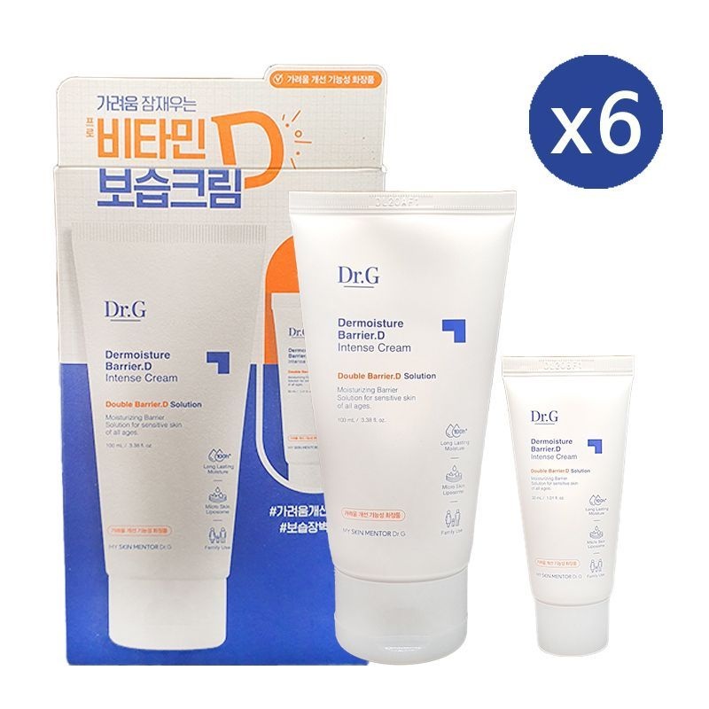 닥터지 (etv) 닥터지 더모이스처 배리어 D 인텐스 크림 100ml+30ml 6개[36151468]
