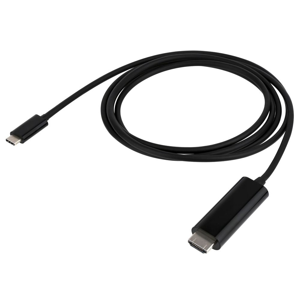 [오늘출발] 넥스트유 NEXTU NEXT-2241TCH 블랙 C타입 to HDMI 4K 변환 케이블 1.8M